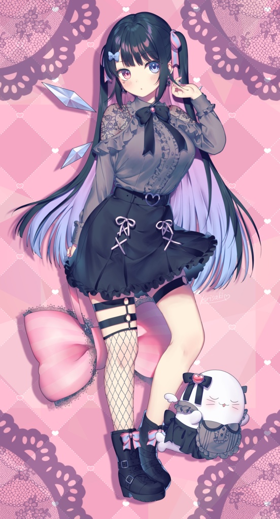 霧崎ちゃん(地雷系)アクリルキーホルダー