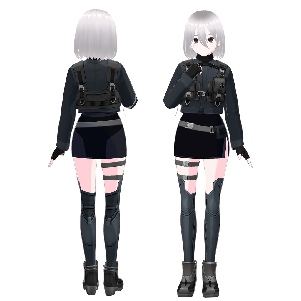 【VRoid衣装】軍服 military uniform