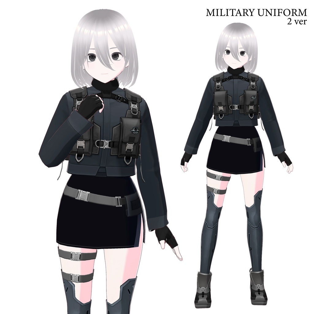 【VRoid衣装】軍服 military uniform