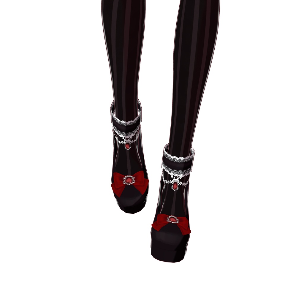 【VRoid衣装】ゴスロリ gothic lolita suit