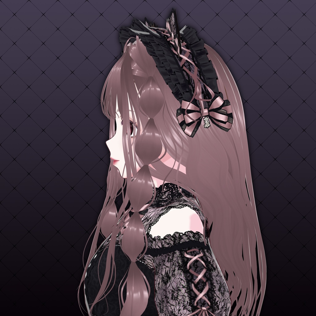 【VRoid衣装】ロリータ(Sweet Heart Kitty lolita suit)