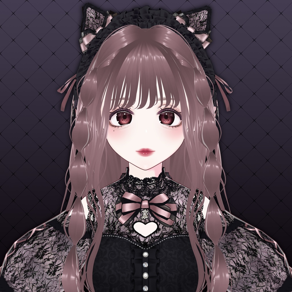 【VRoid衣装】ロリータ(Sweet Heart Kitty lolita suit)