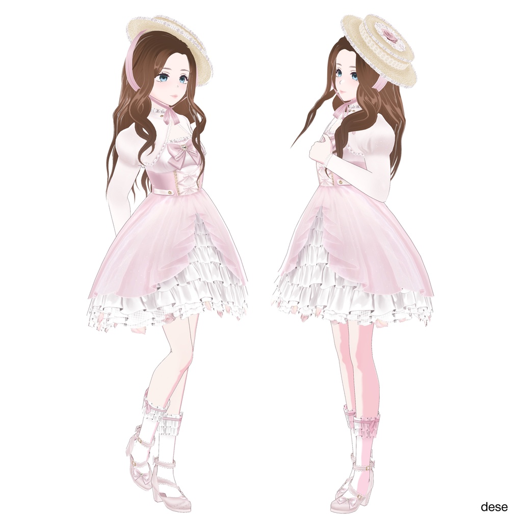 【VRoid衣装】ロリータ Hime Lolita Dress 姫ロリ