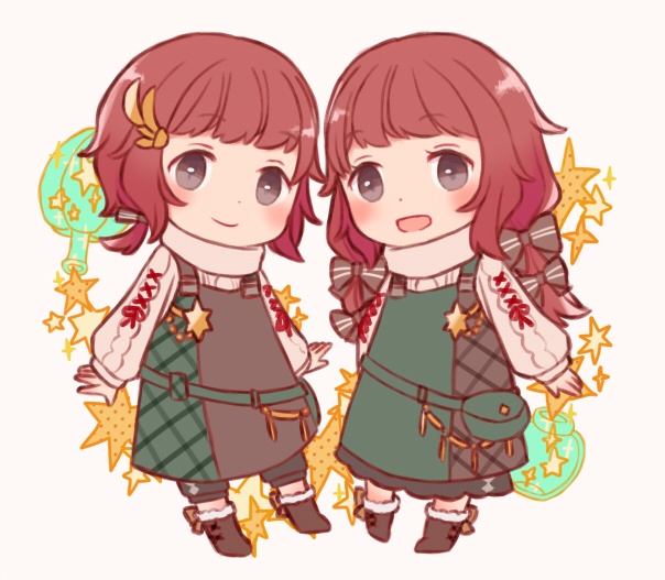 キャロルと待ち人の聖樹　アクリルキーホルダー