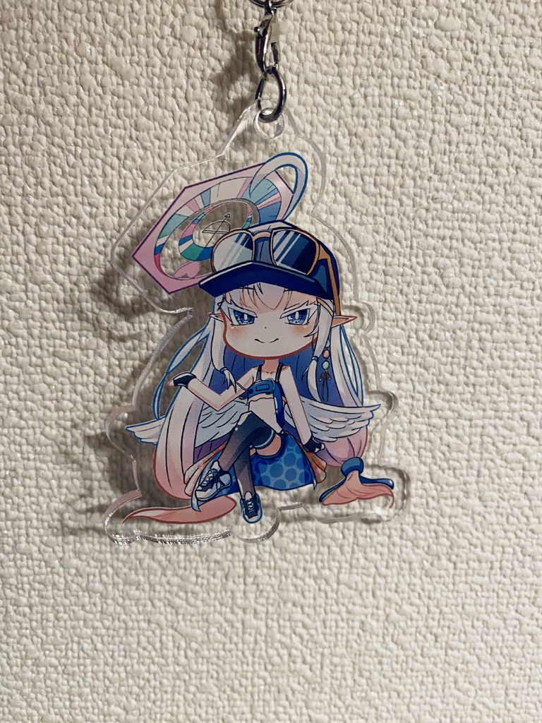 天使とエルフのハーフちゃんアクキー