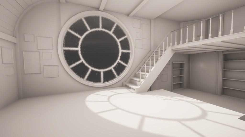 【VRC向けワールド想定】 Windowseat(ウィンドウシート)