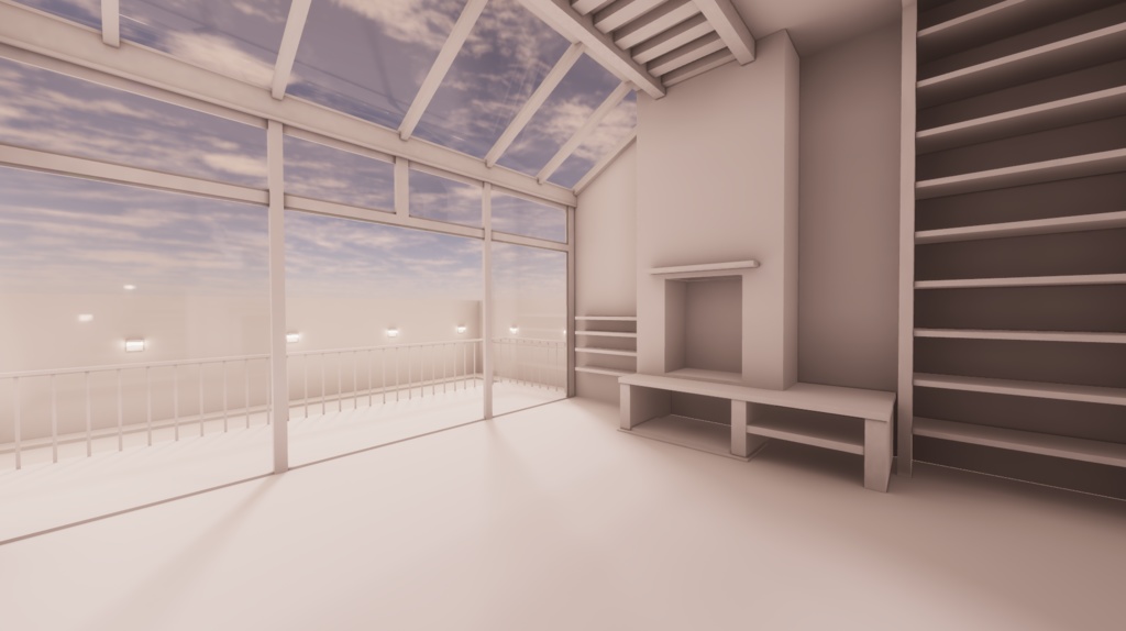 【VRC向けワールド想定】 Hearth Vitra(ハース ヴィトラ)