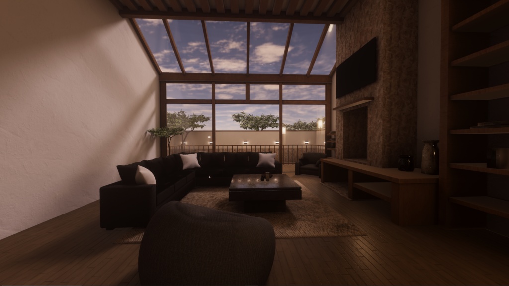 【VRC向けワールド想定】 Hearth Vitra(ハース ヴィトラ)