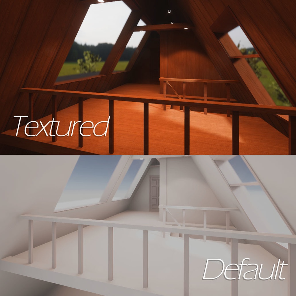 【VRC向けワールド想定】 A-Frame