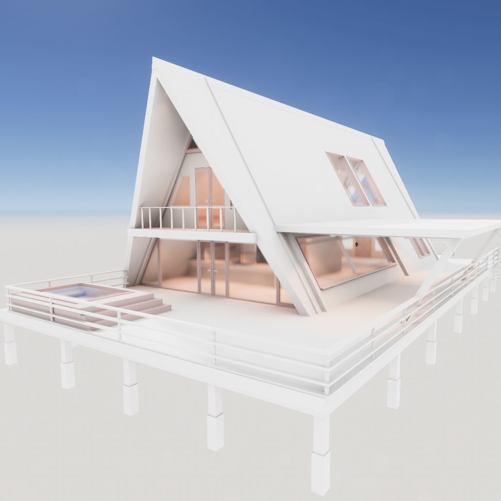 【VRC向けワールド想定】 A-Frame