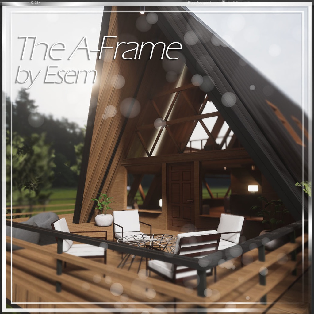 【VRC向けワールド想定】 A-Frame