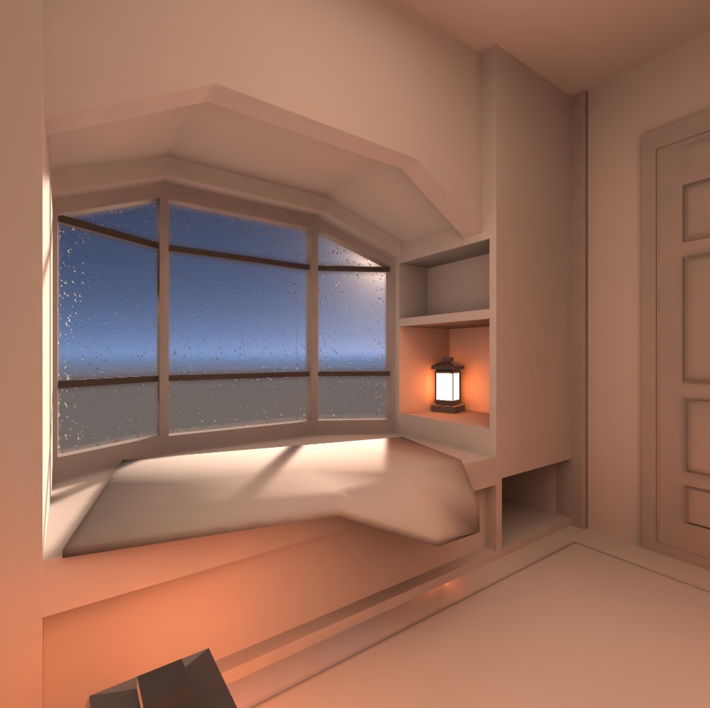 【VRC向けワールド想定】 Attic Grove