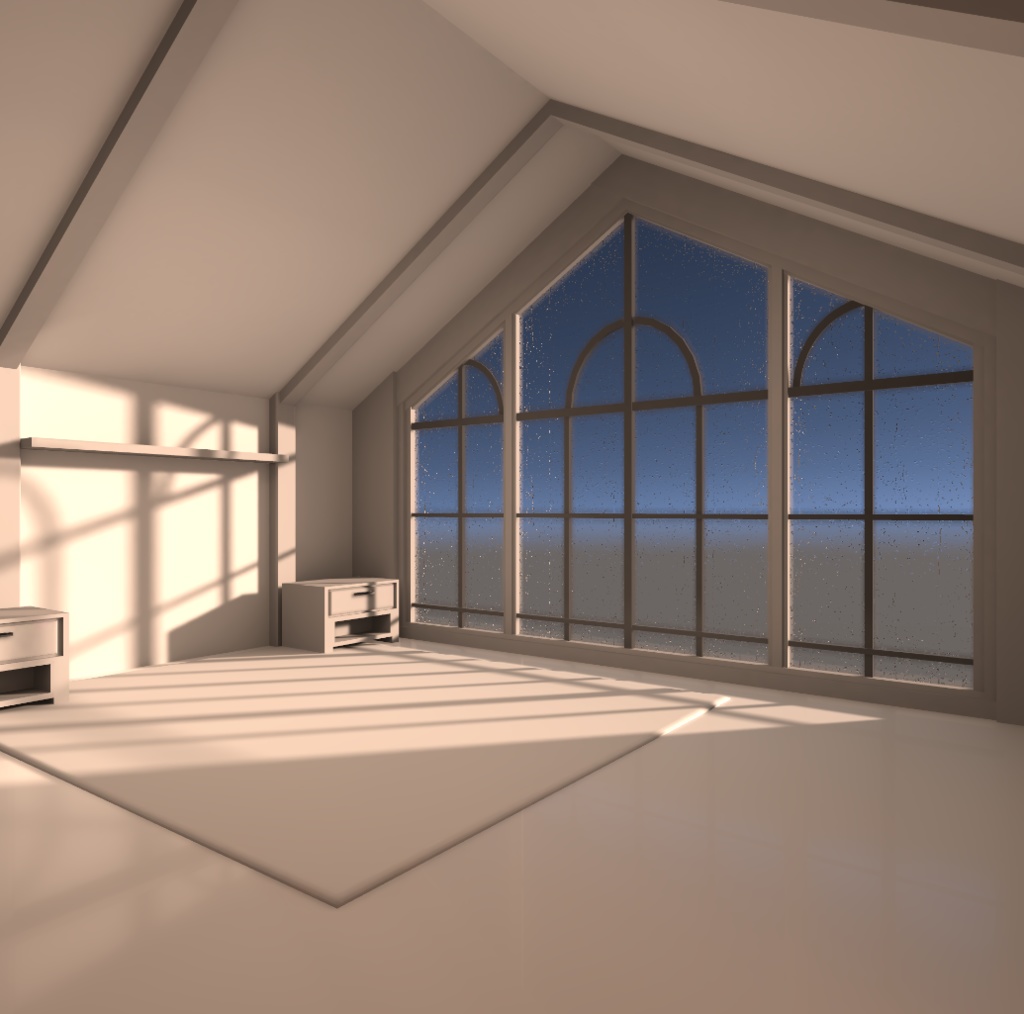 【VRC向けワールド想定】 Attic Grove