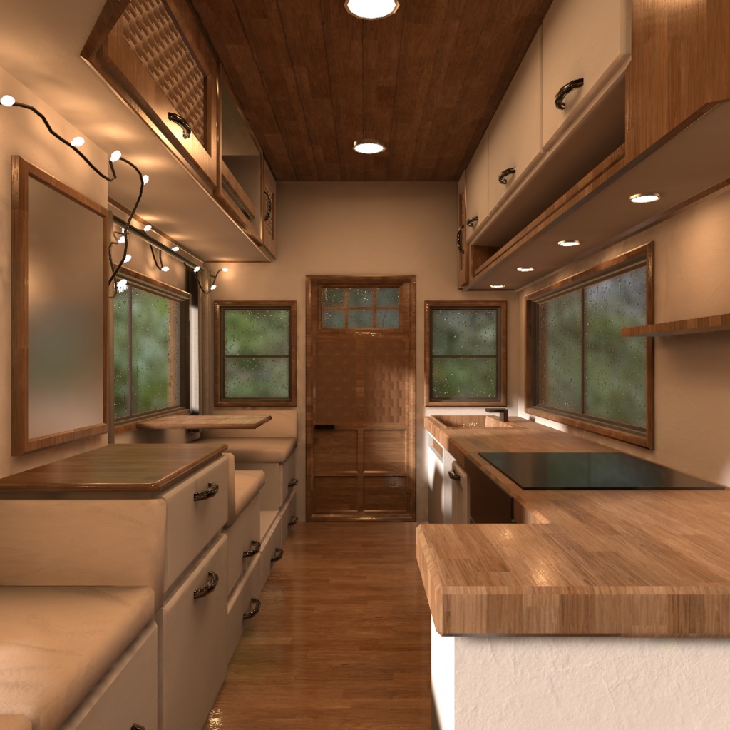 【VRC向けワールド想定】 Nook Trailer