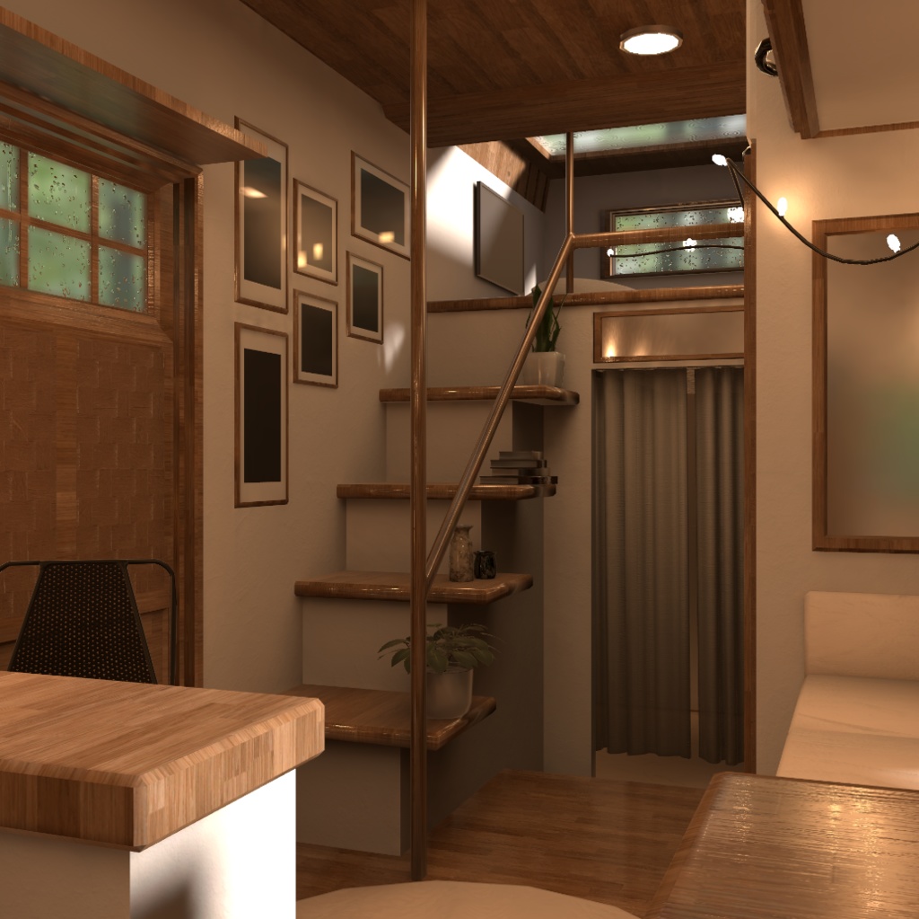 【VRC向けワールド想定】 Nook Trailer