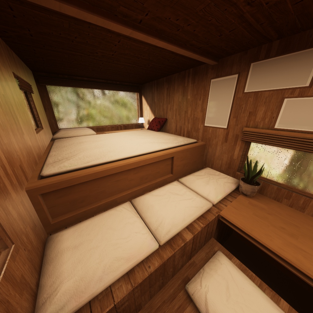 【無料/Free】VRC ワールド Driftwood Cabin