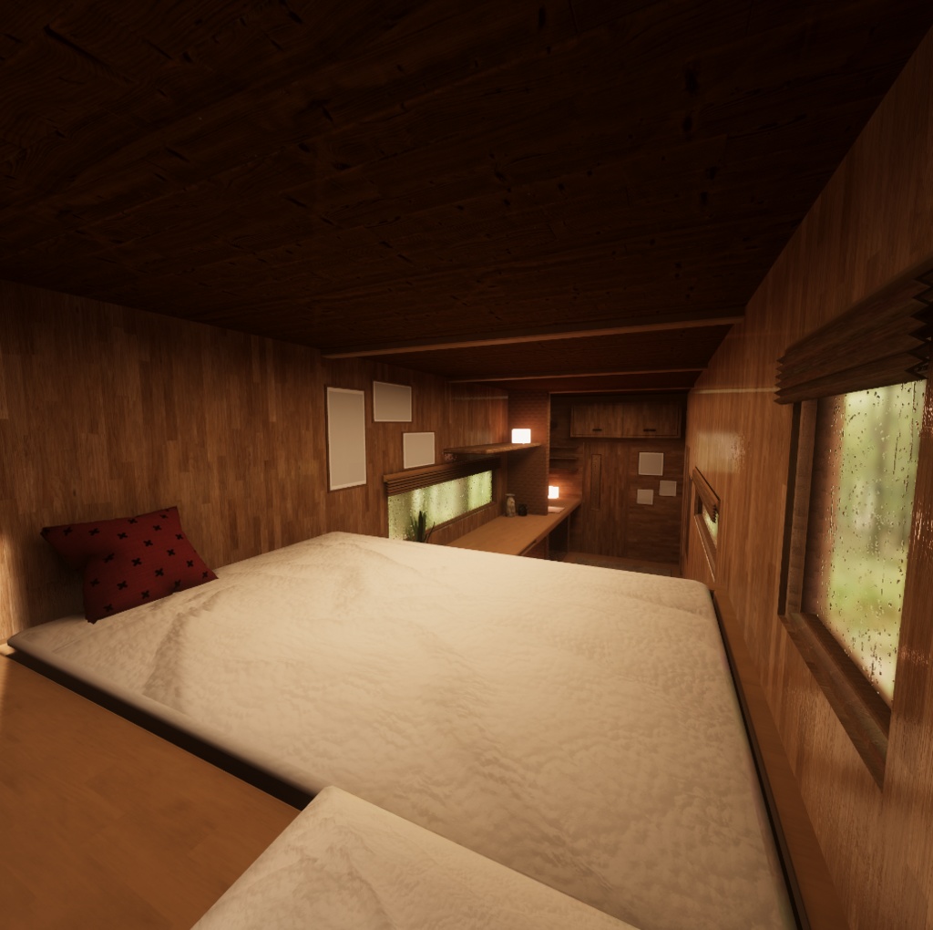 【無料/Free】VRC ワールド Driftwood Cabin