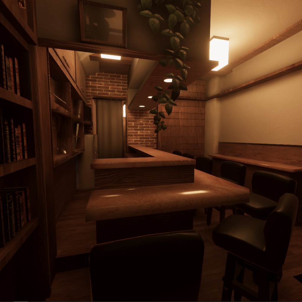 【VRC向けワールド想定】Agora Bar(アゴラ・バー)