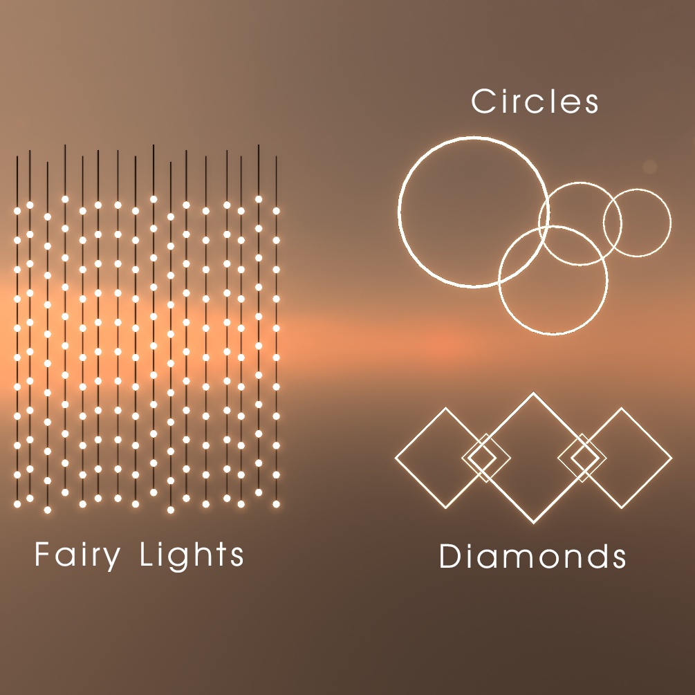 【無料/Free】8 VRC Lighting Assets