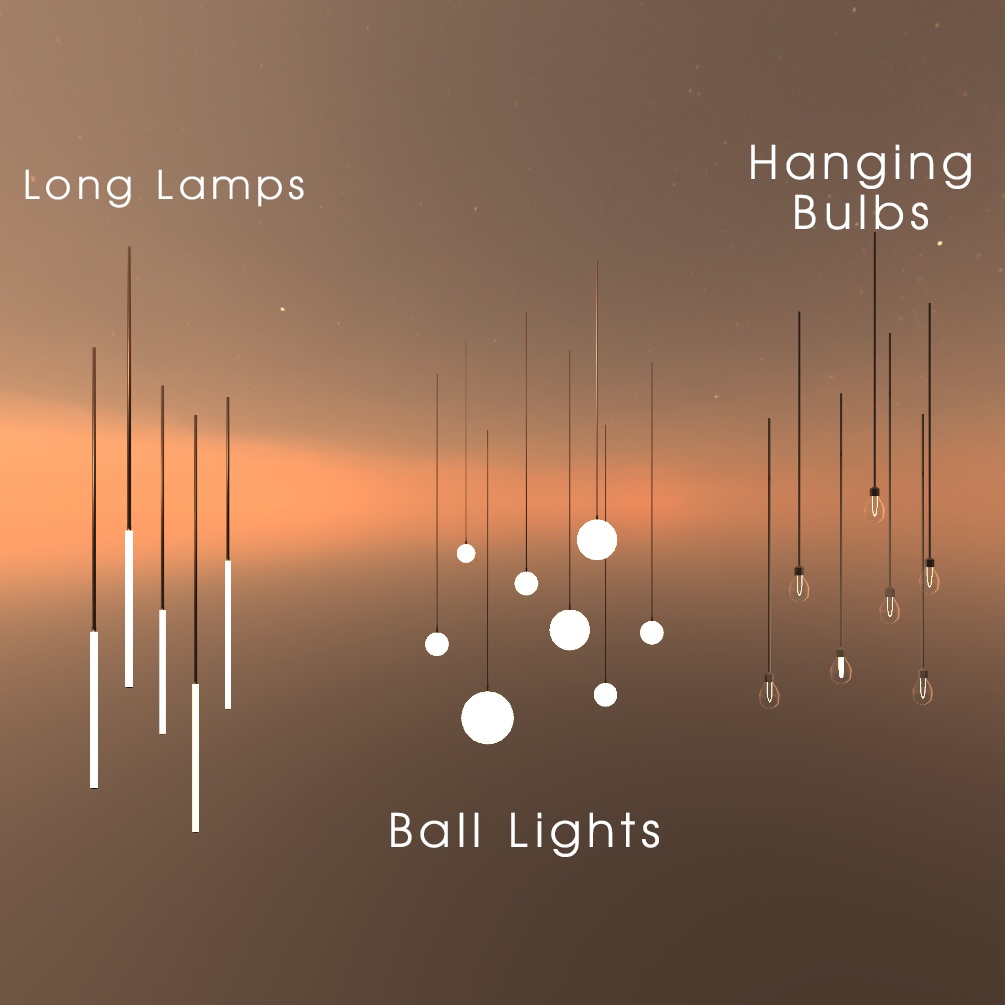【無料/Free】8 VRC Lighting Assets