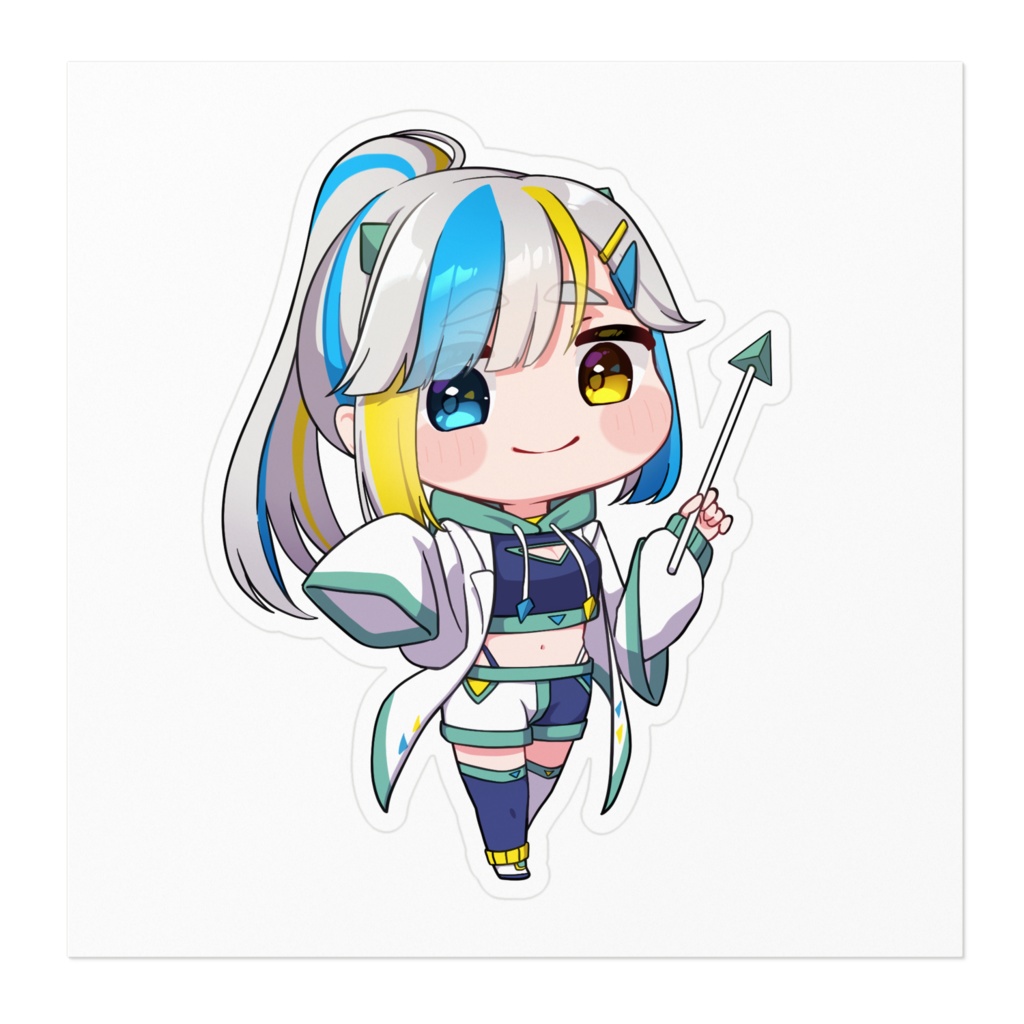 【R6誕生日記念】碧月おりごんステッカー【解説】