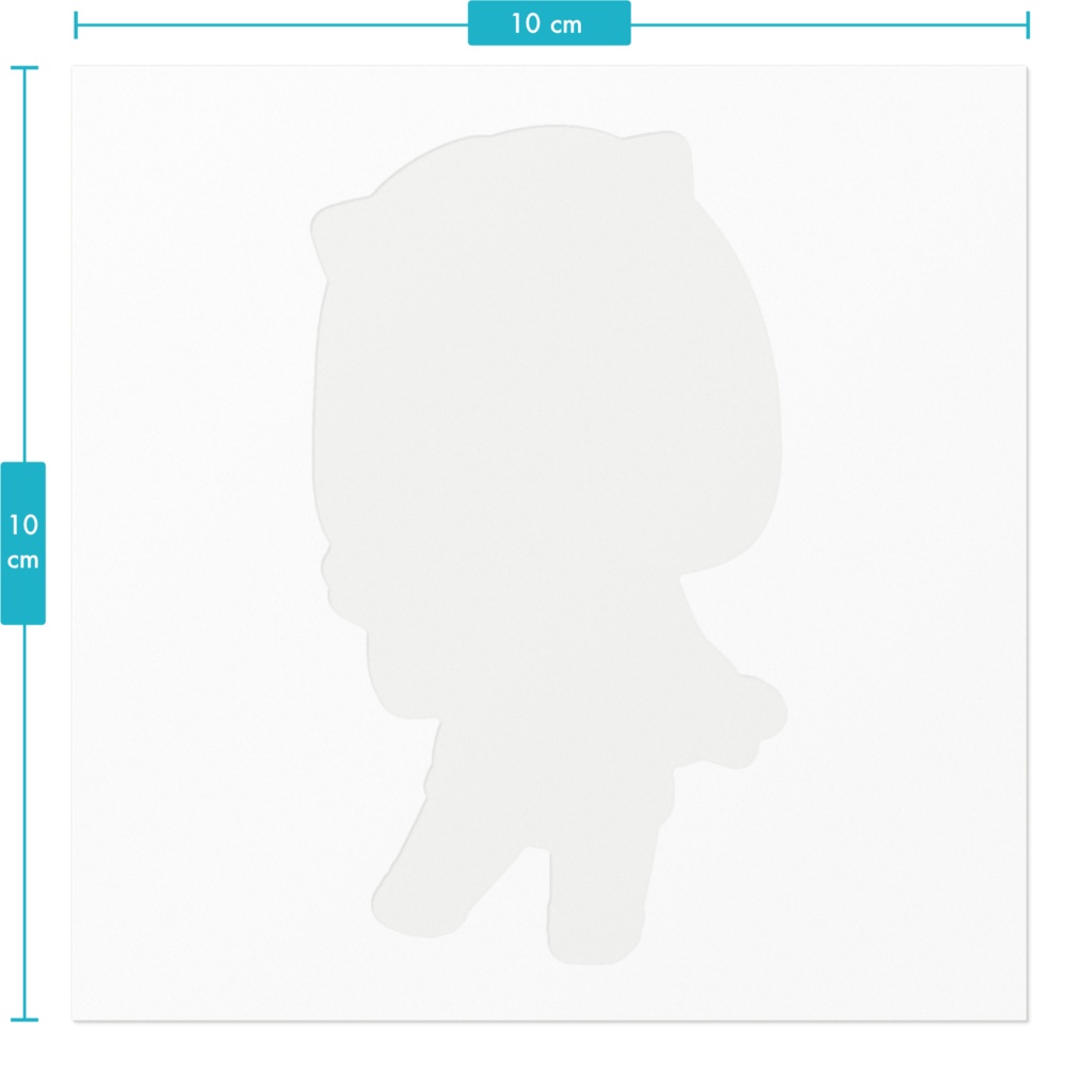 【活動3周年記念】碧月おりごんステッカー【新衣装】