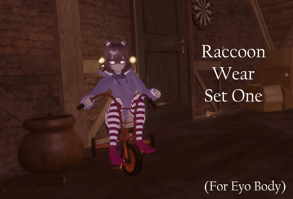 Raccoon Wear Set 1 (For Eyo)