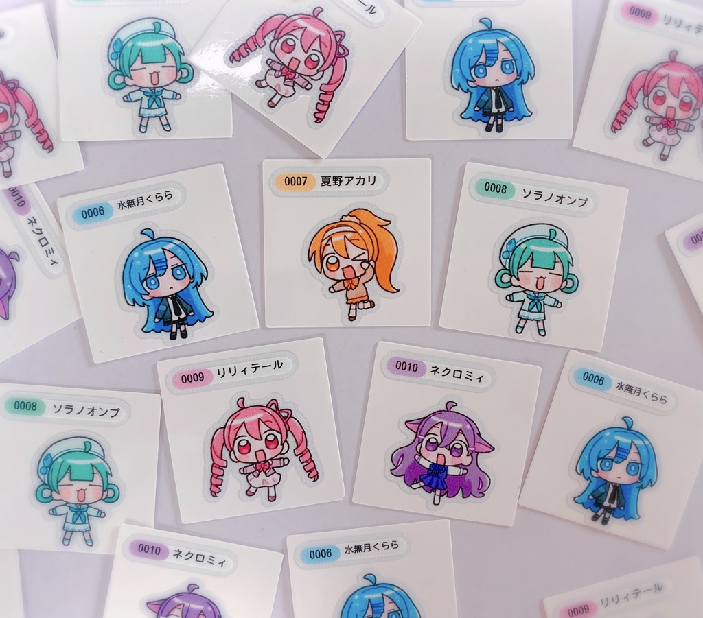 でこキャラシール第2弾