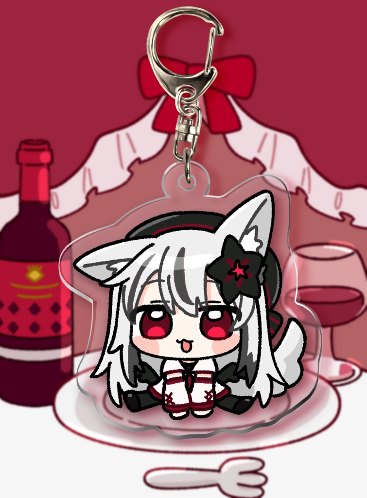 ネメシスおすわりアクキー