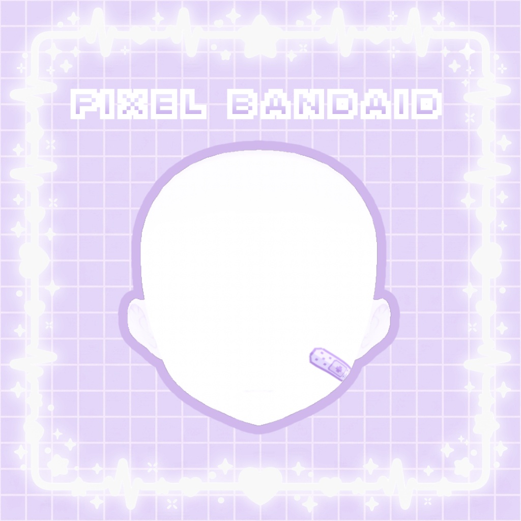 ᜊ Pixel Bandaid - (VRoid) ᜊ