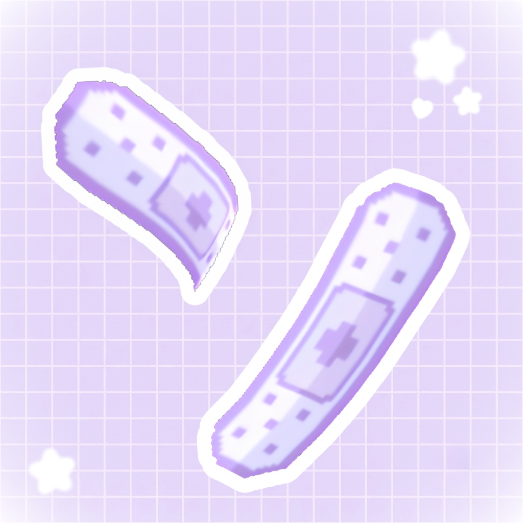 ᜊ Pixel Bandaid - (VRoid) ᜊ