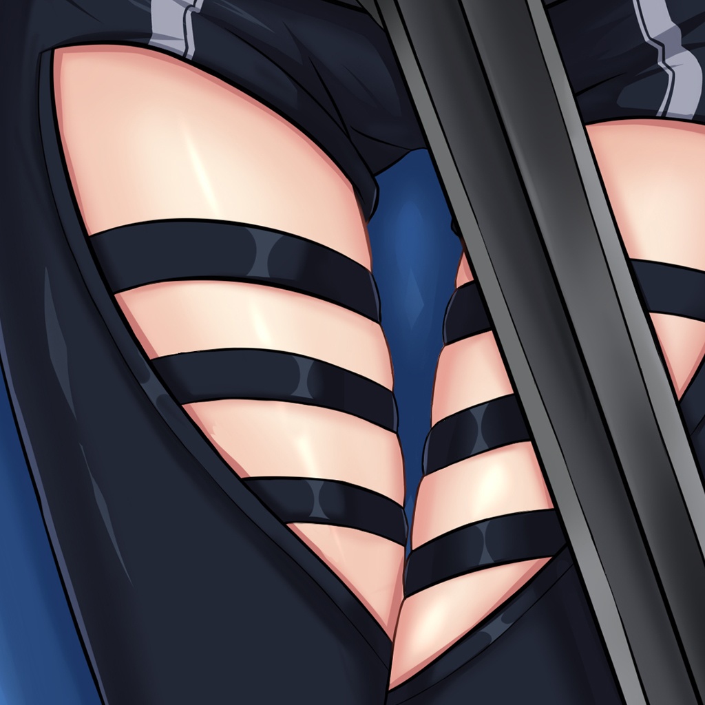 アークナイツ 斯卡蒂 等身大抱き枕カバー