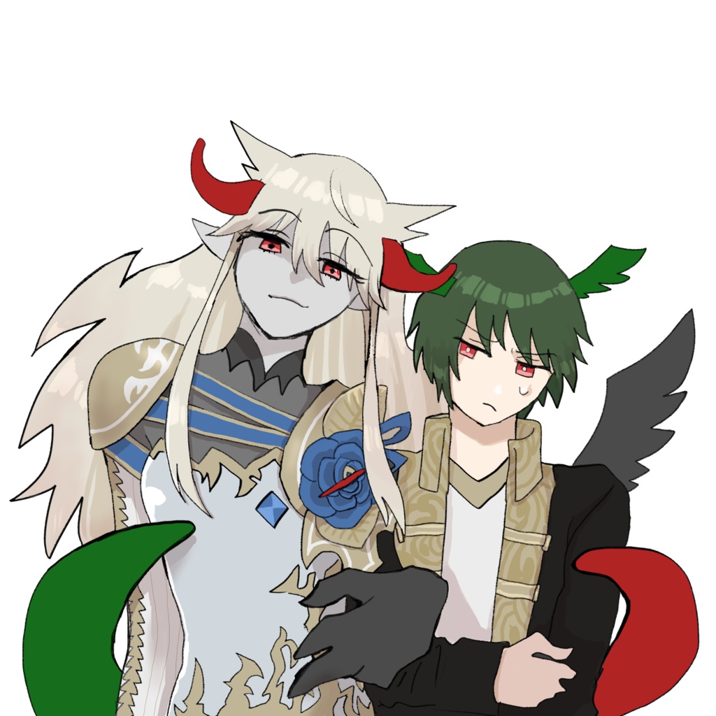 ジャンヌ＆魔王オーロラアクリルキーホルダー