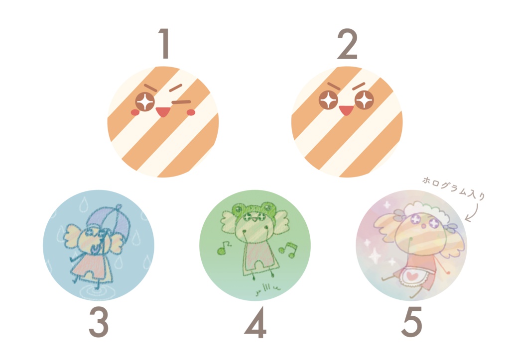 キャンくん缶バッジ