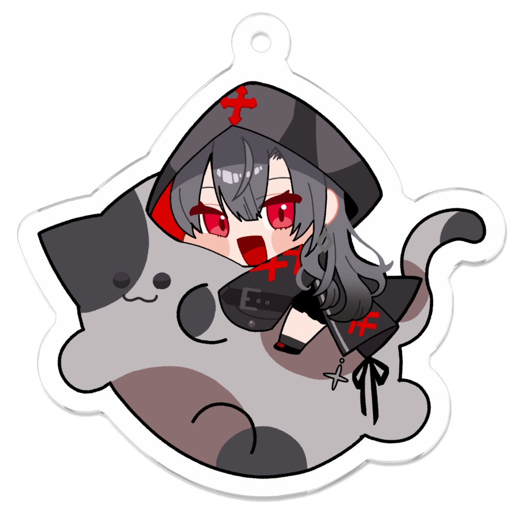 アクリルキーホルダー(3種類)(保護コーティングあり)