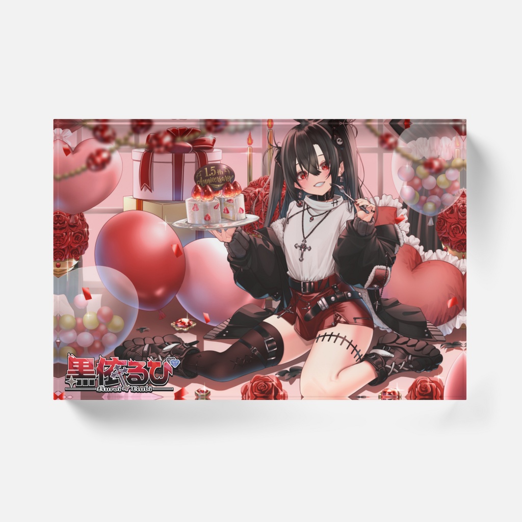 【期間限定‼️】【8/31まで】1.5周年記念アクリルブロック🫶 (デジタル特典付き)