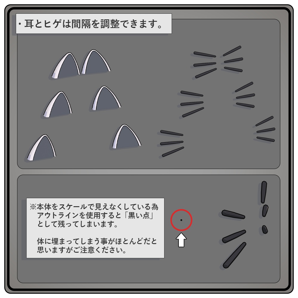 3Dモデル『猫型モニター』