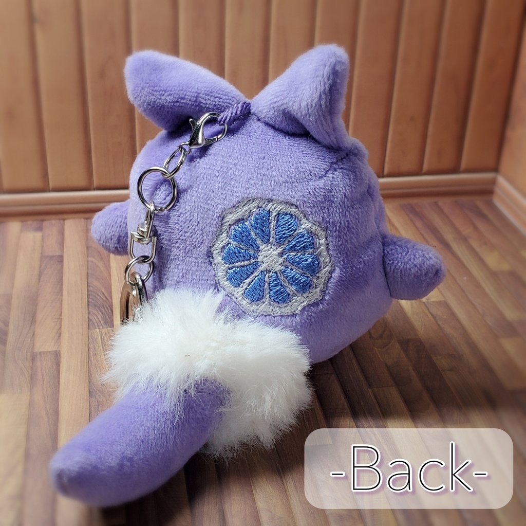 【玖夜】狐玉ぬいぐるみ(大)【表情3種】