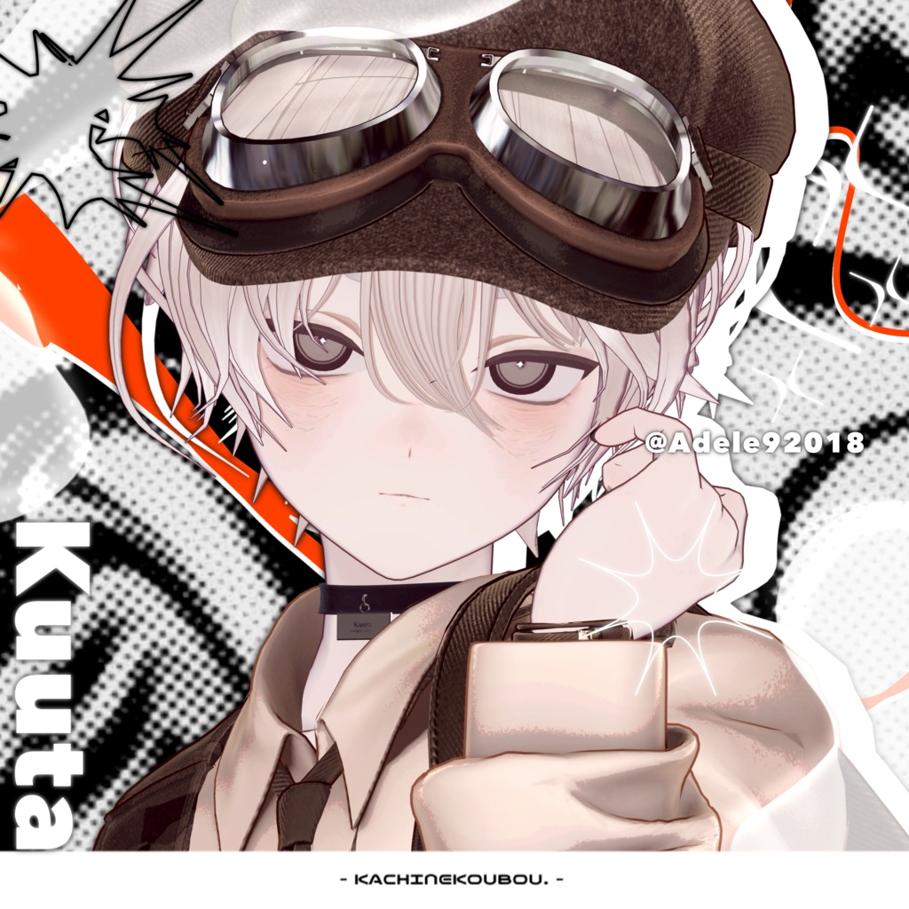 Kuuta , Alué , RE:Noiz ✸ 2D style makeup + eye texture