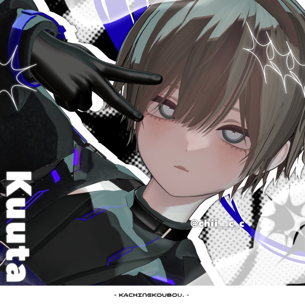 Kuuta , Alué , RE:Noiz ✸ 2D style makeup + eye texture