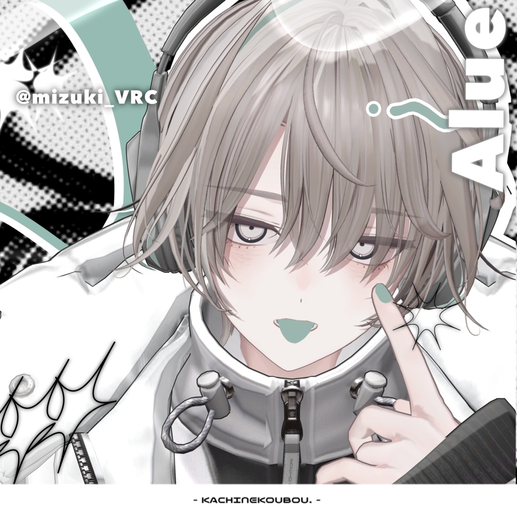 Kuuta , Alué , RE:Noiz ✸ 2D style makeup + eye texture