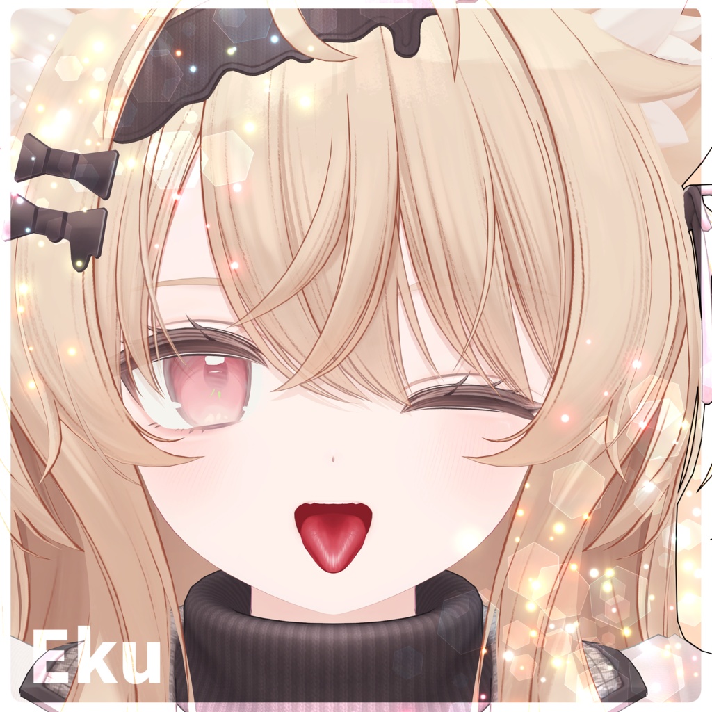 【12アバター対応】舌テクスチャ【 5 colors】