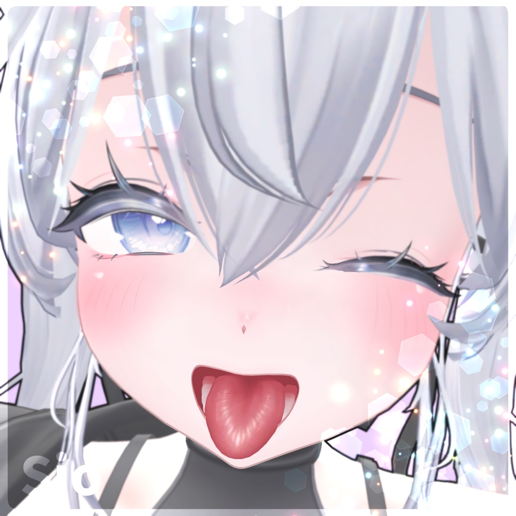 【12アバター対応】舌テクスチャ【 5 colors】