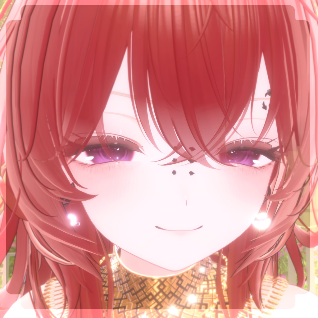 【MA対応】ごつごつしたいかついピアス【17アバター】