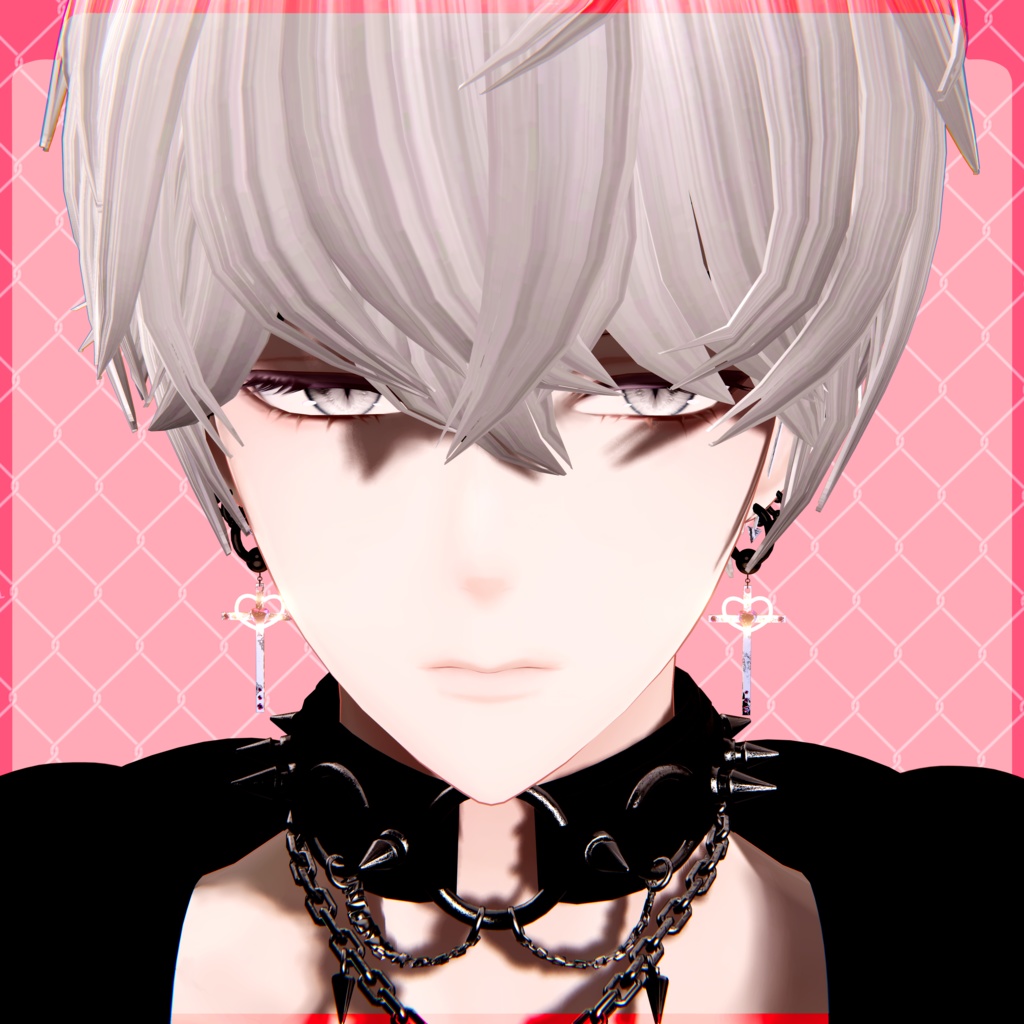 水瀬対応しました!【MA対応】ごつごつしたいかついピアス