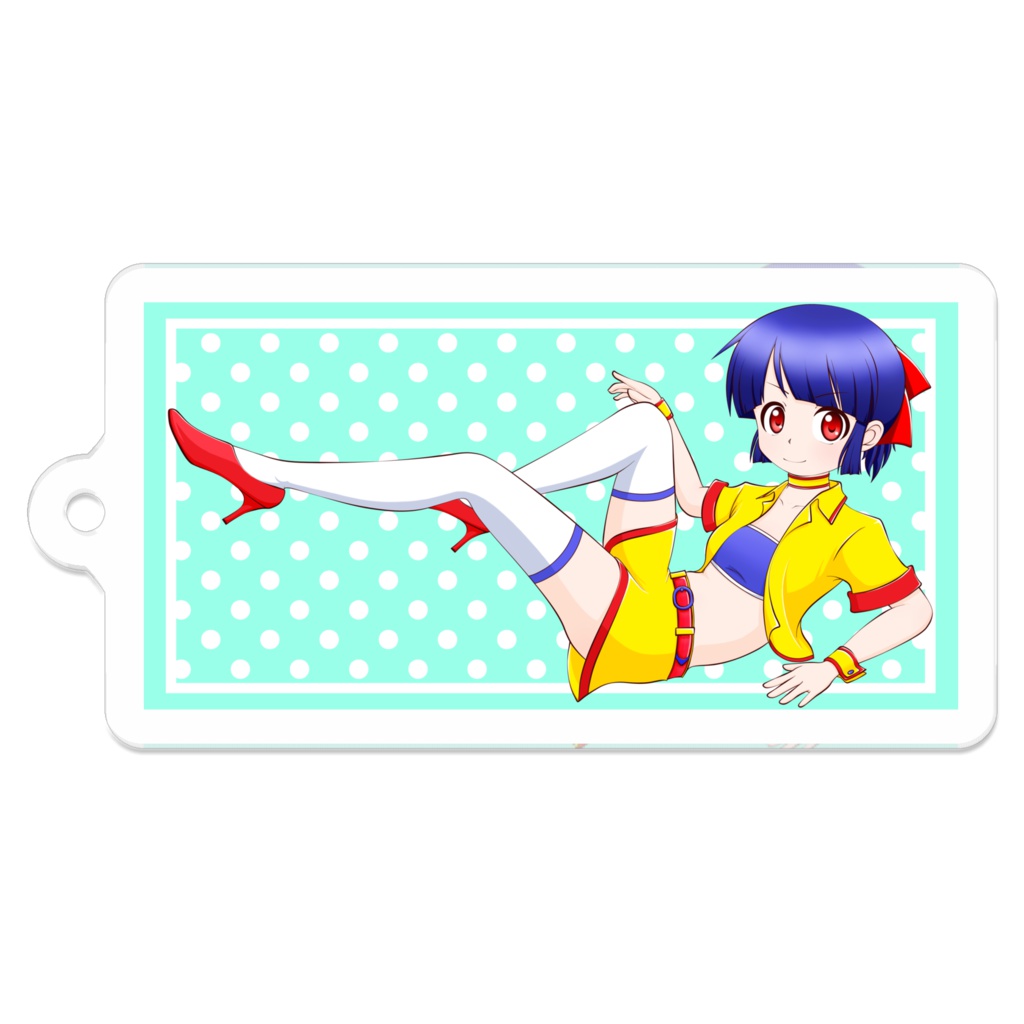 陽詩茉利 レースクィーン風 -アクリルキーホルダー-