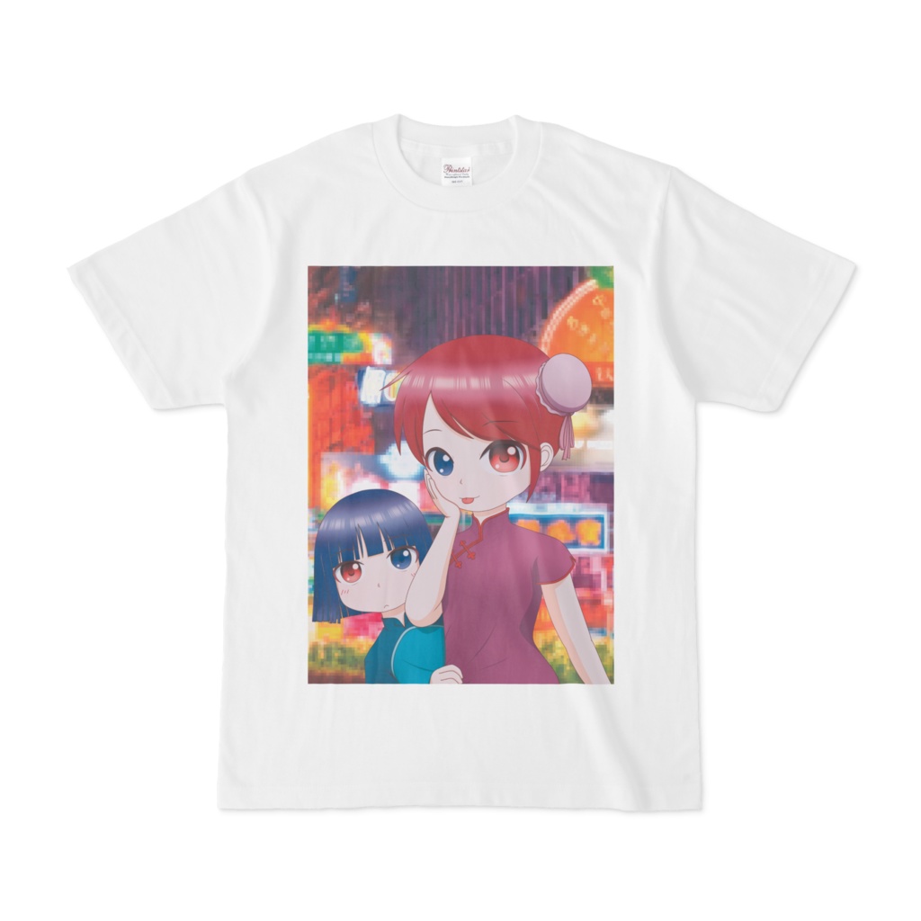ちゃいちゃんといなちゃん-Tシャツ-