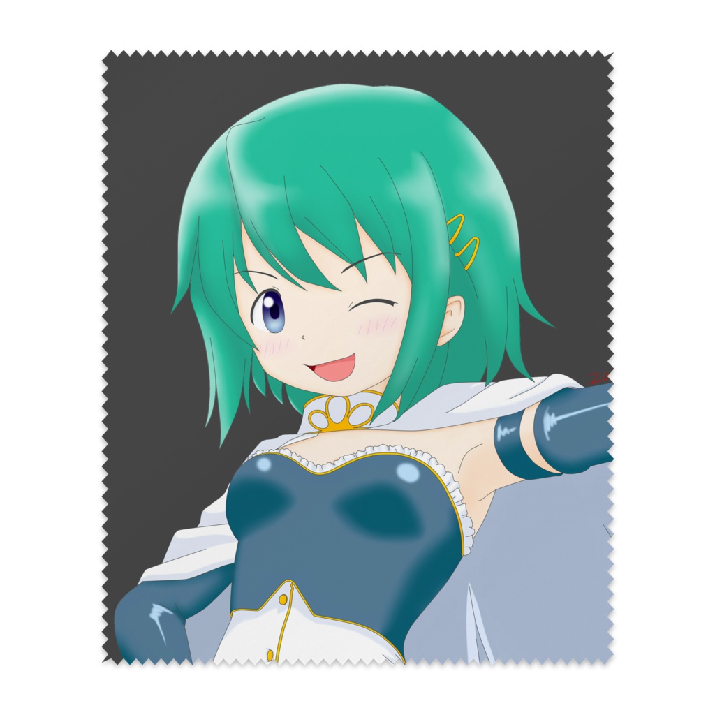 さやかちゃん　マイクロファイバーメガネ拭き