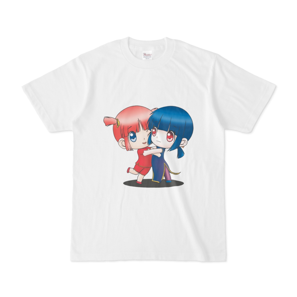 あおいたんとめぐたん 白Tシャツ