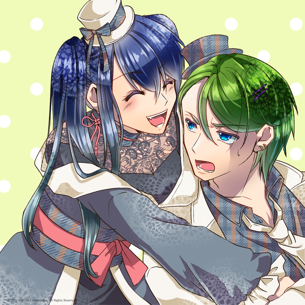 大罪ゲエム 二周年記念アクキー オーディル・キョウコ